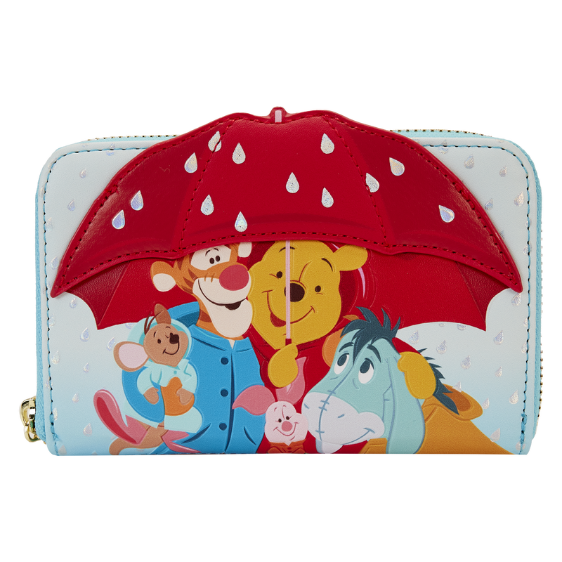 Winnie the Pooh & Friends Rainy Day Zip Around Wallet