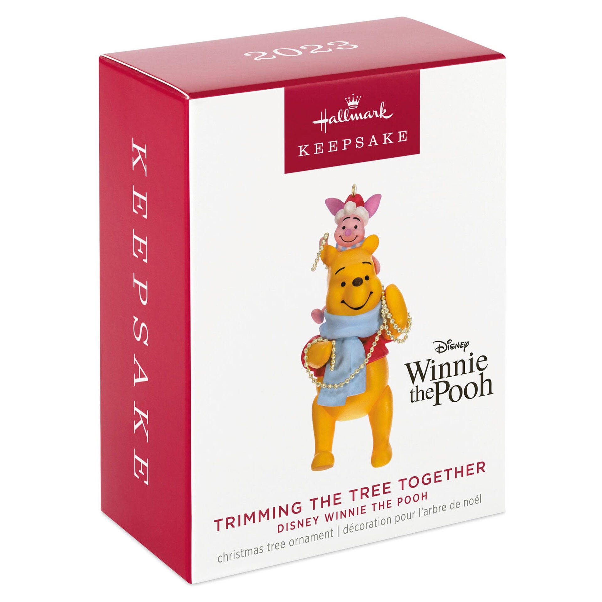 Disney Winnie the Pooh Trimming the Tree Together Ornament