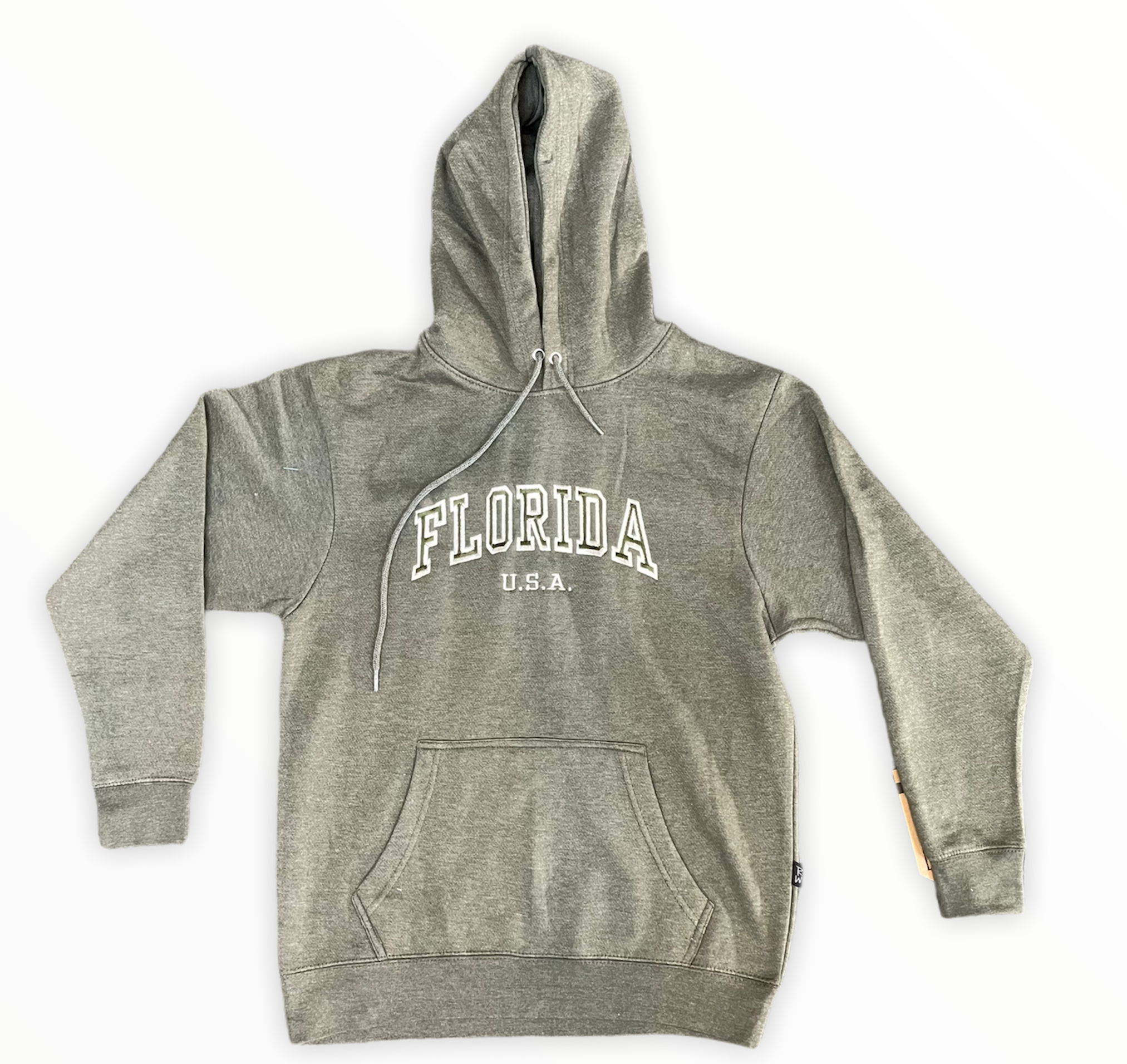 Adult Florida Pullover Sweatshirt- Olive Green