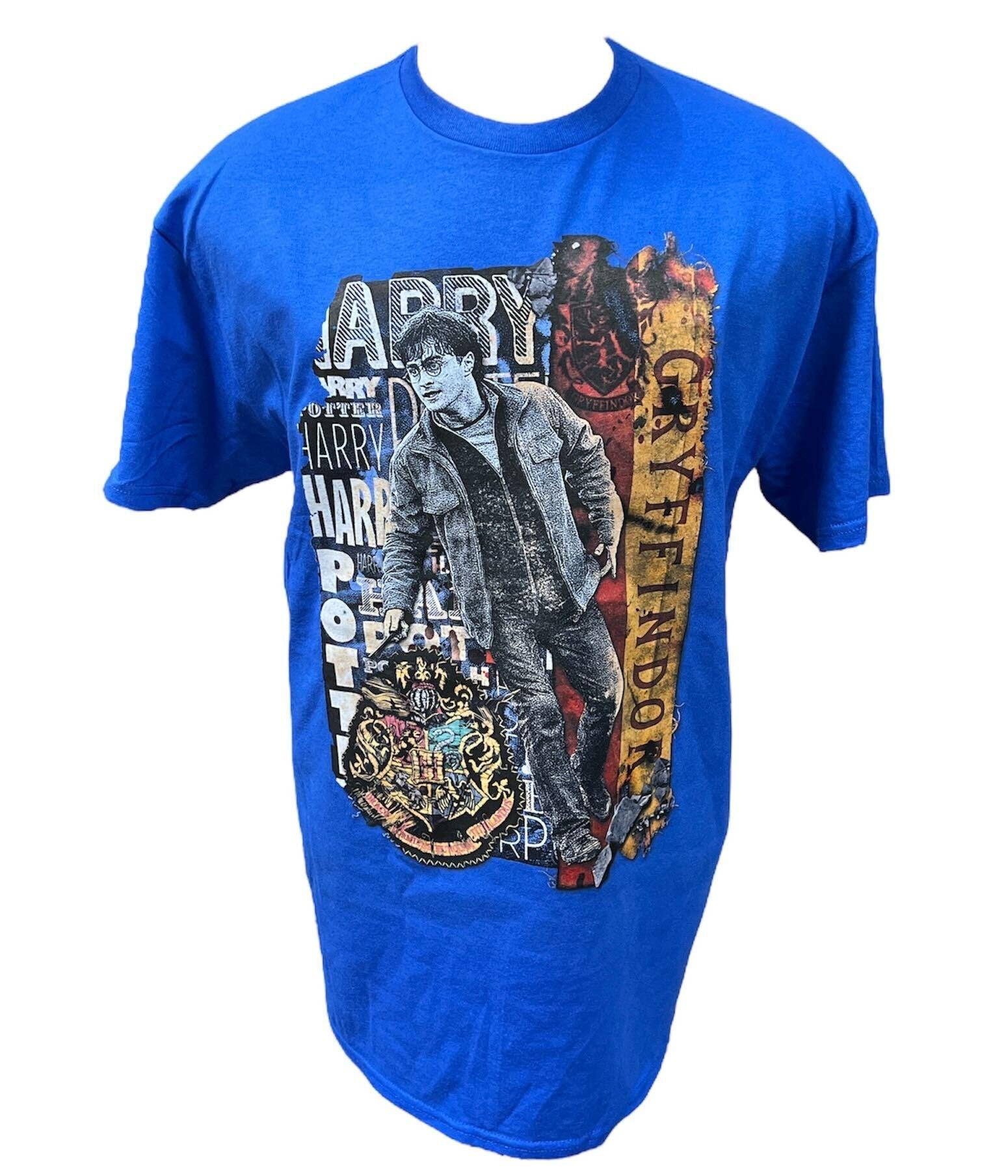 Adult Harry Potter Movie Clip Royal Blue Tee