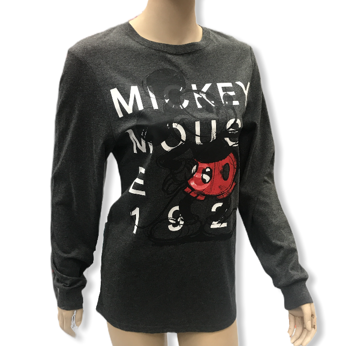 Adult Unisex Mickey Mouse Night Long Sleeve Top