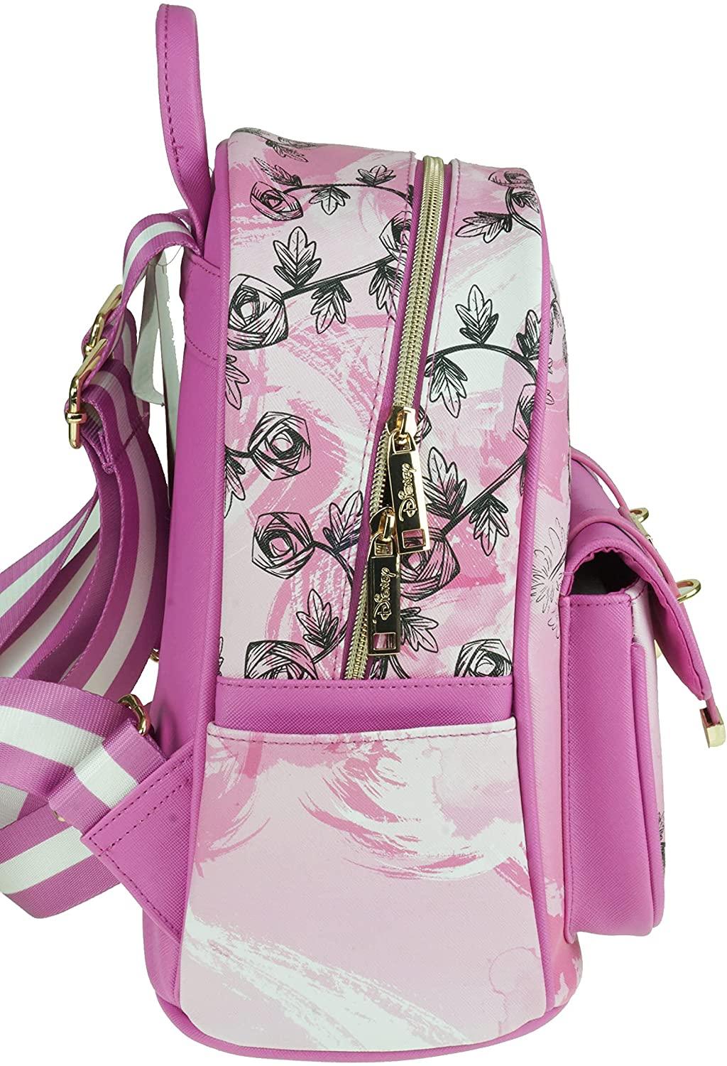Alice in Wonderland - Cheshire Cat 11" Vegan Leather Mini Backpack