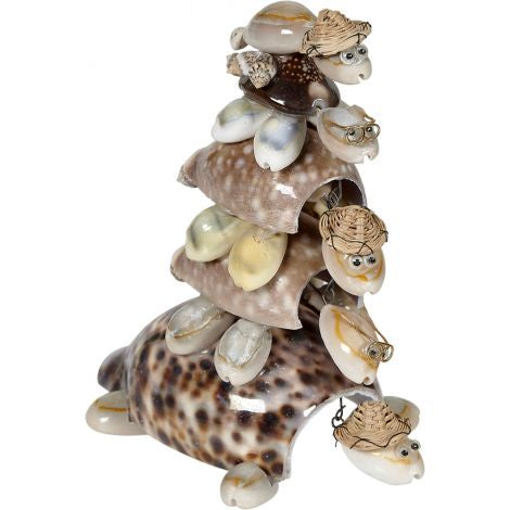5-Layer Stacked Cowrie Turtles