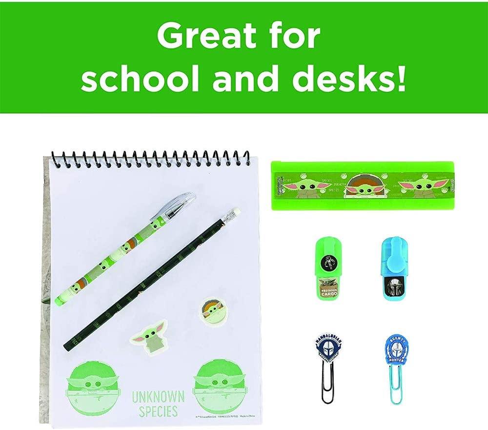 Baby Yoda Gorgu Star Wars The Mandalorian Office And School Supplies Stationery Set In Resealable Pouch