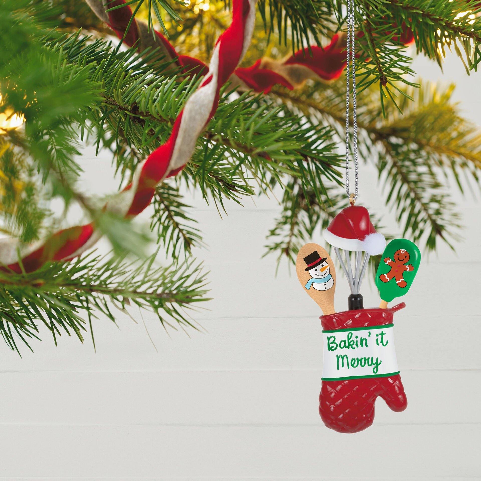 Bakin’ It Merry Kitchen Utensils Ornament