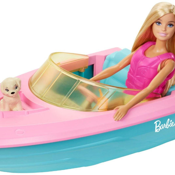 Barbie Doll Boat Playset