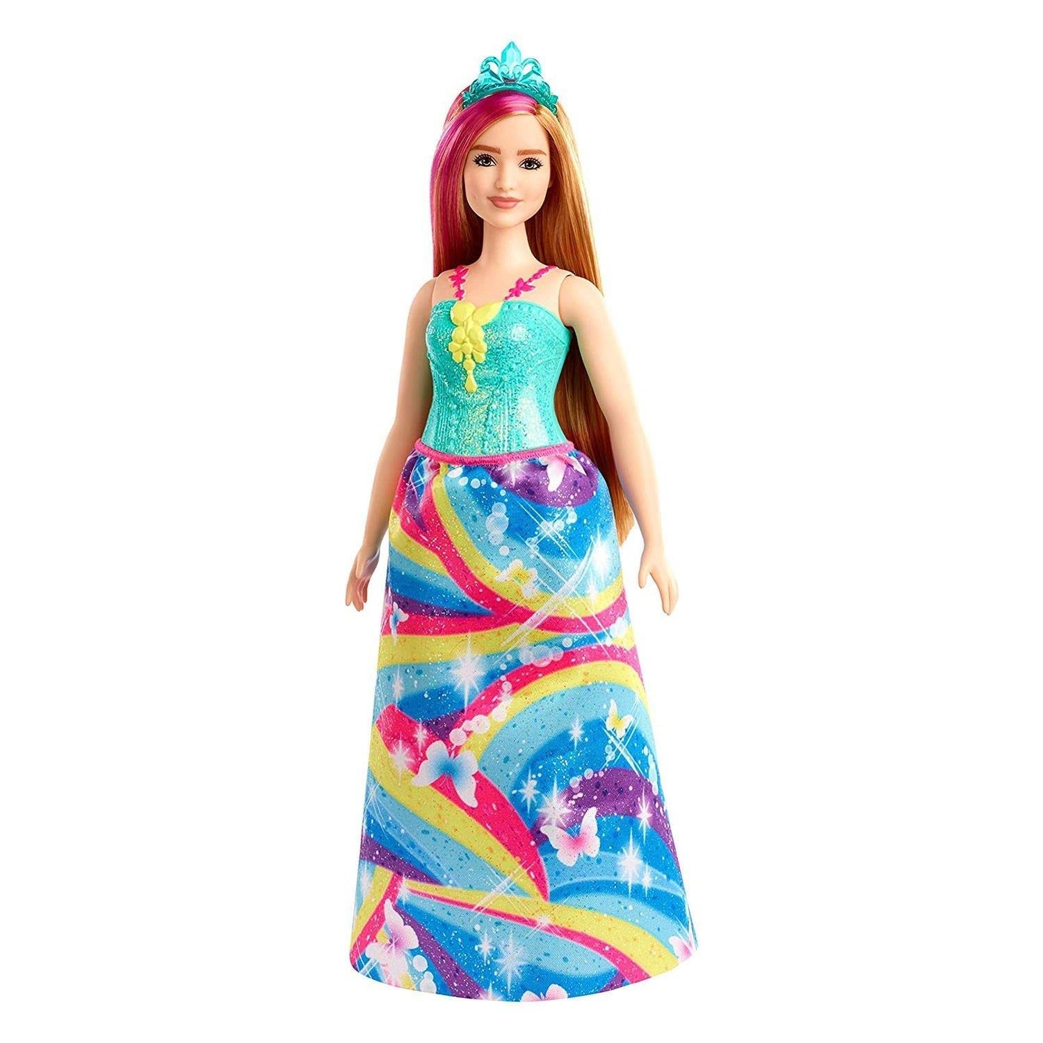 Barbie Dreamtopia Princess Strawberry Blonde and Pink Hair Doll