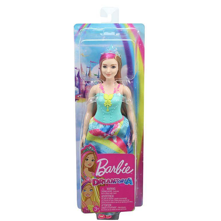 Barbie Dreamtopia Princess Strawberry Blonde and Pink Hair Doll