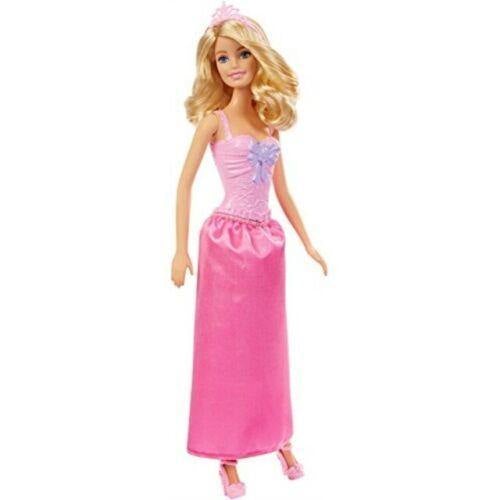 Barbie Fairytale Princess Doll With Pink Tiara & Gown
