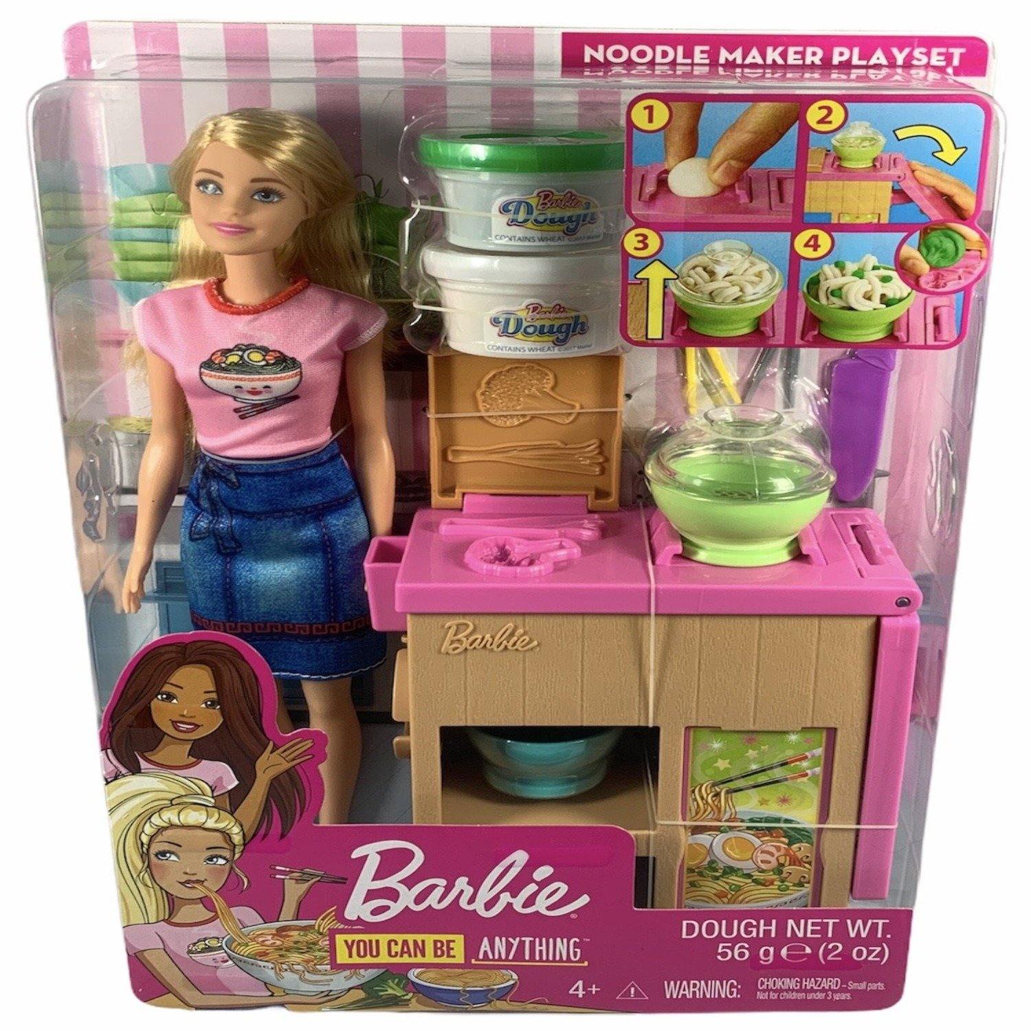 Barbie Noodle Bar Doll and Playset