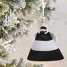 Barbie™ Black & White Forever™ Porcelain and Fabric Ornament
