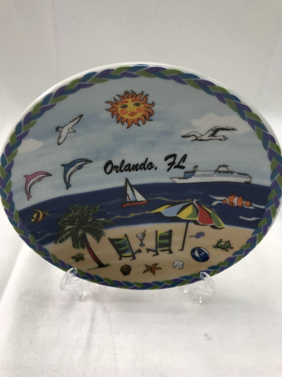 Beach Scene Plate