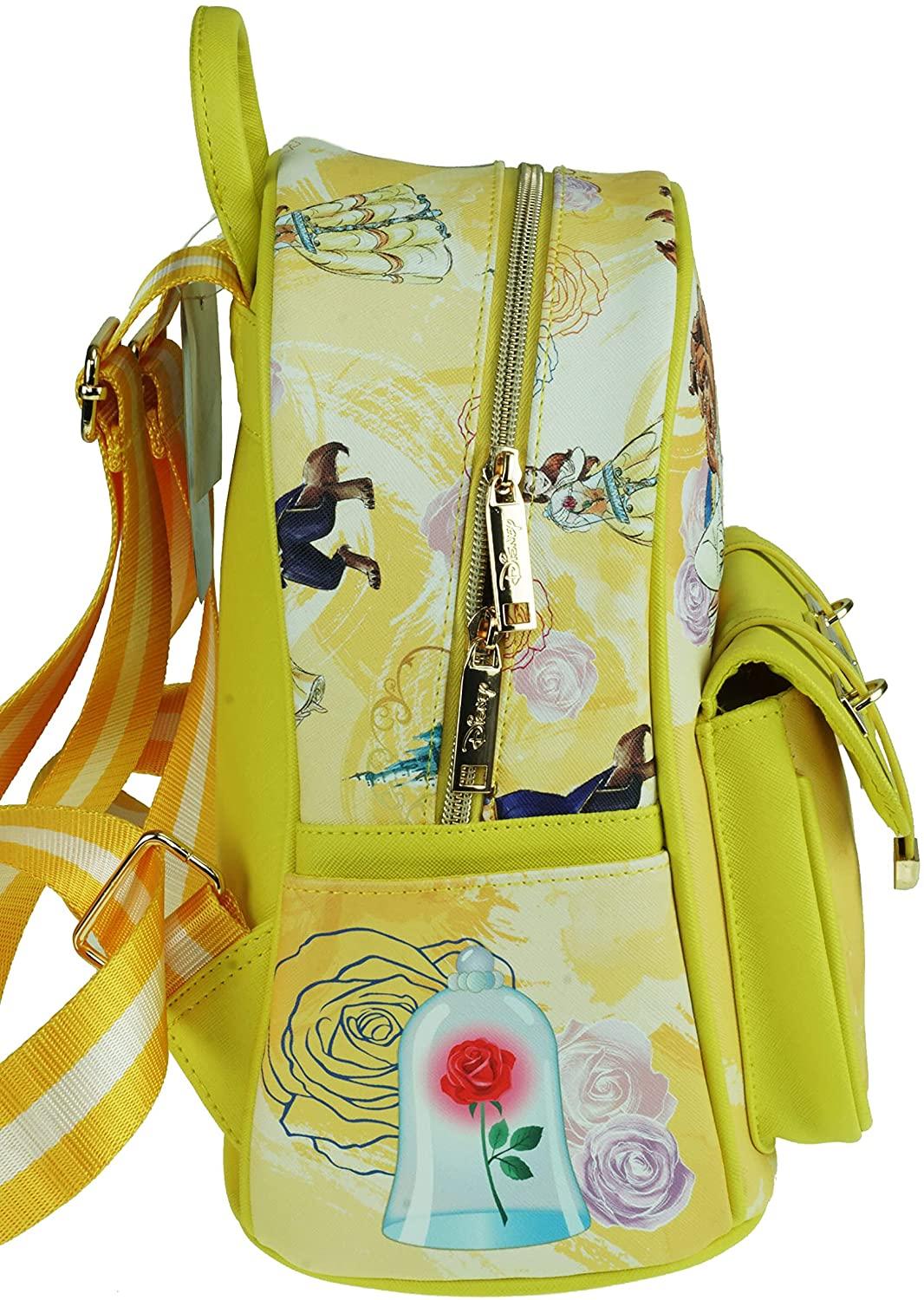 Beauty and the Beast 11" Vegan Leather Mini Backpack