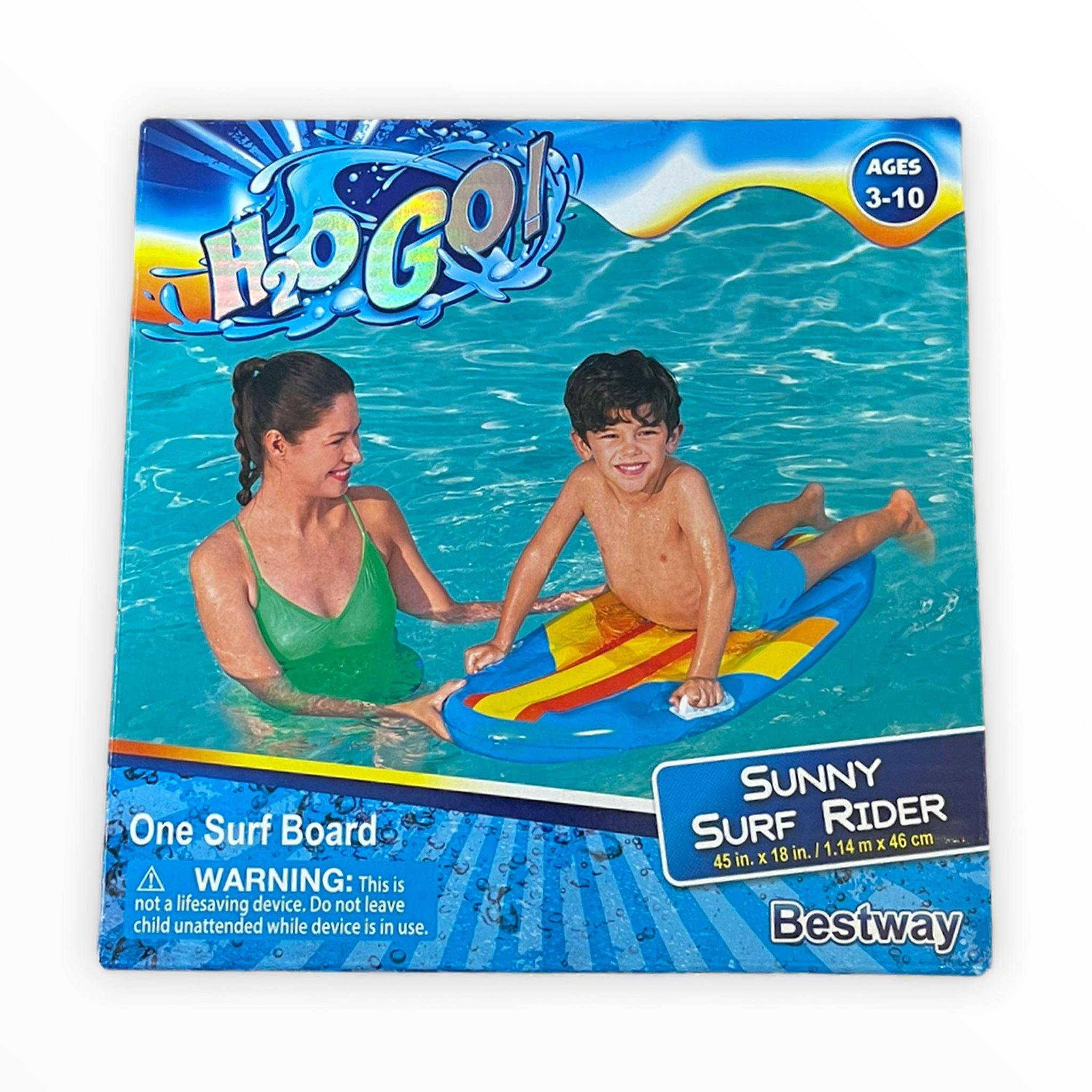 Bestway H2OGO 45 x 18 Sunny Surf Rider Rider Pool Float
