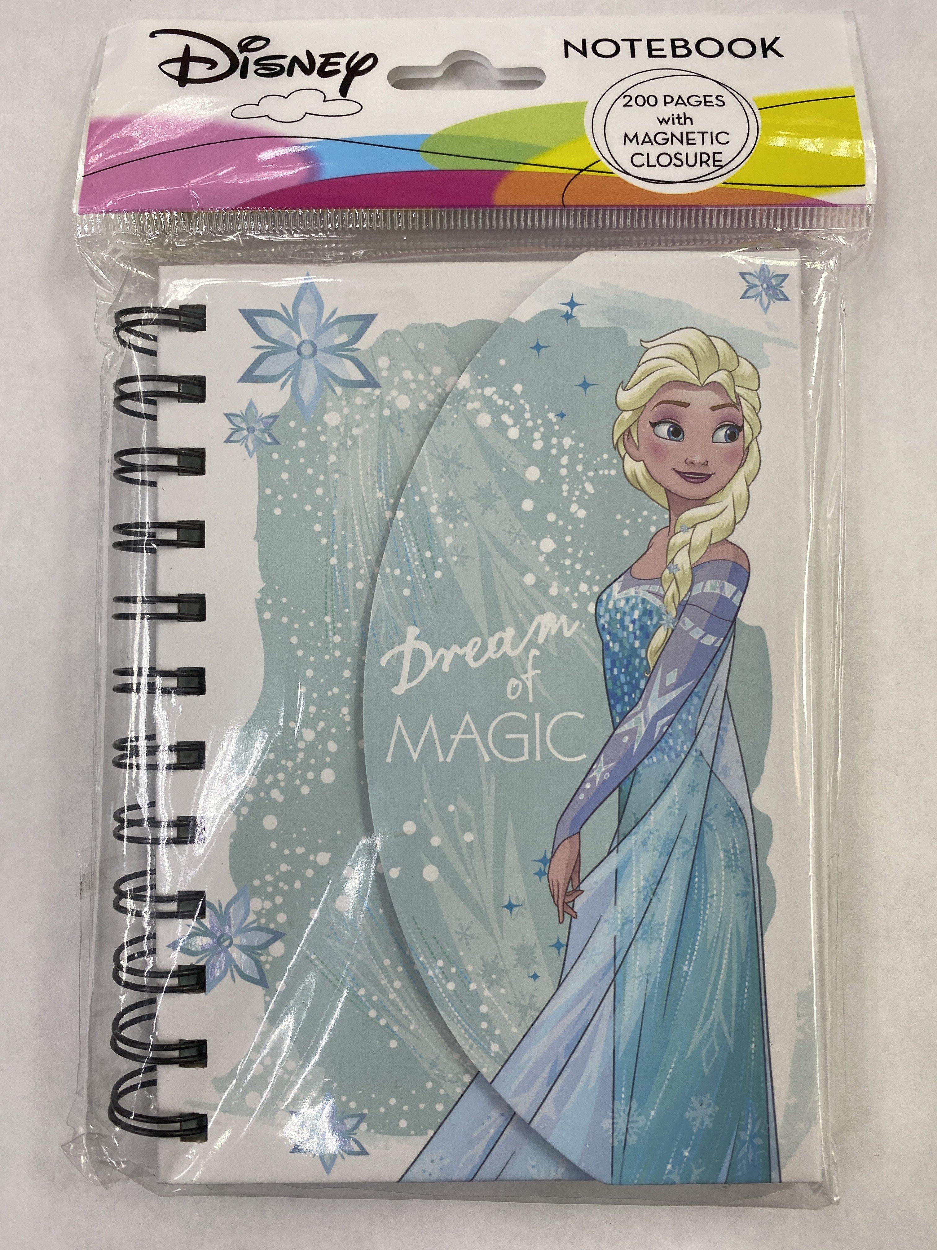 Books Notepad Spiral 4x6  Elsa Dream Of Magic