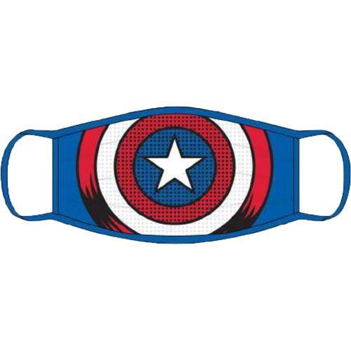 Captain America Cove Adult Gathered Mask