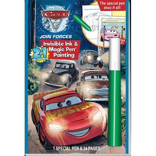 Cars 3 Invisible Ink & Magic Painting Pen Set