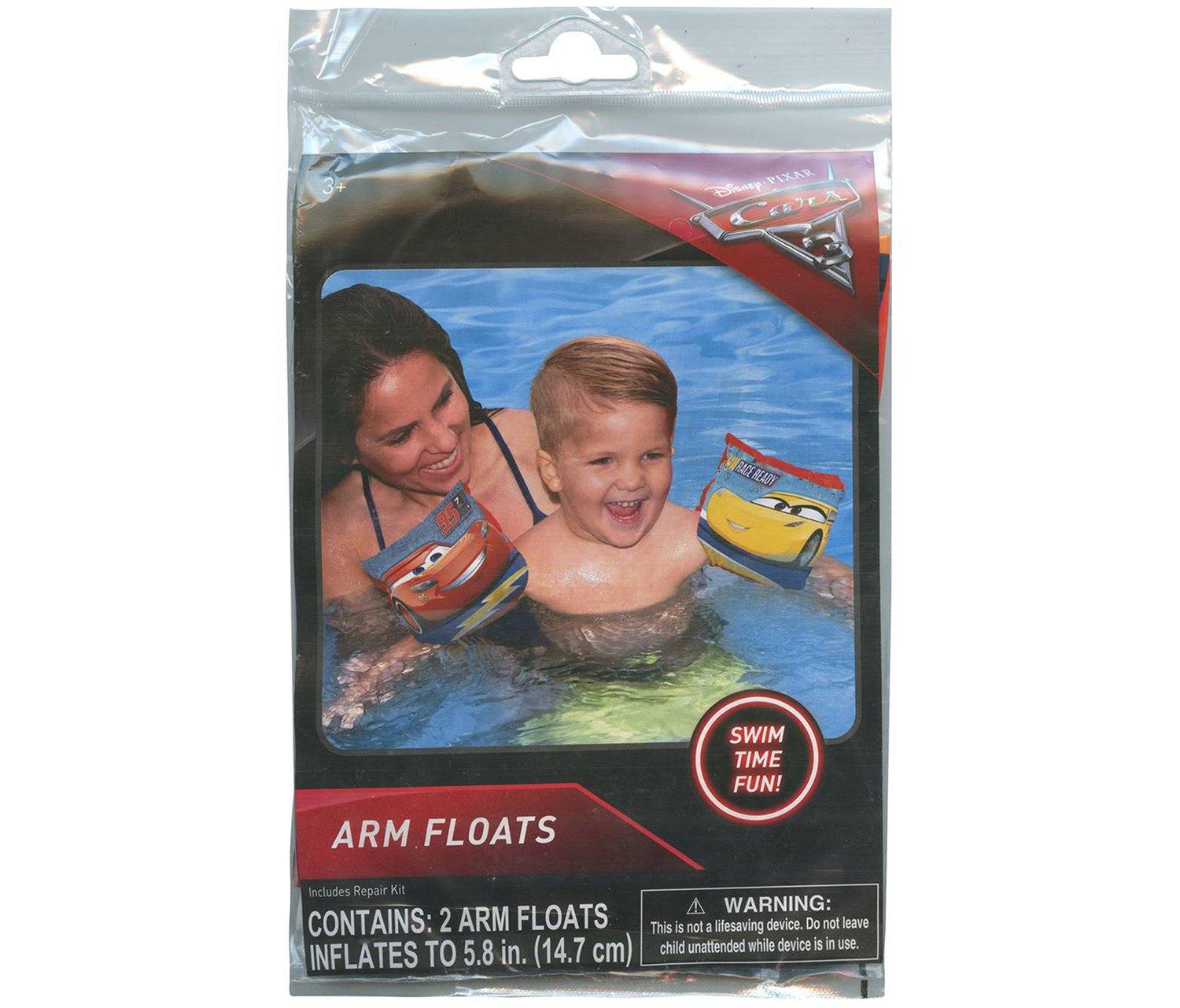 Cars Lightning McQueen Cruz Arm Floats Swim Wings Kids