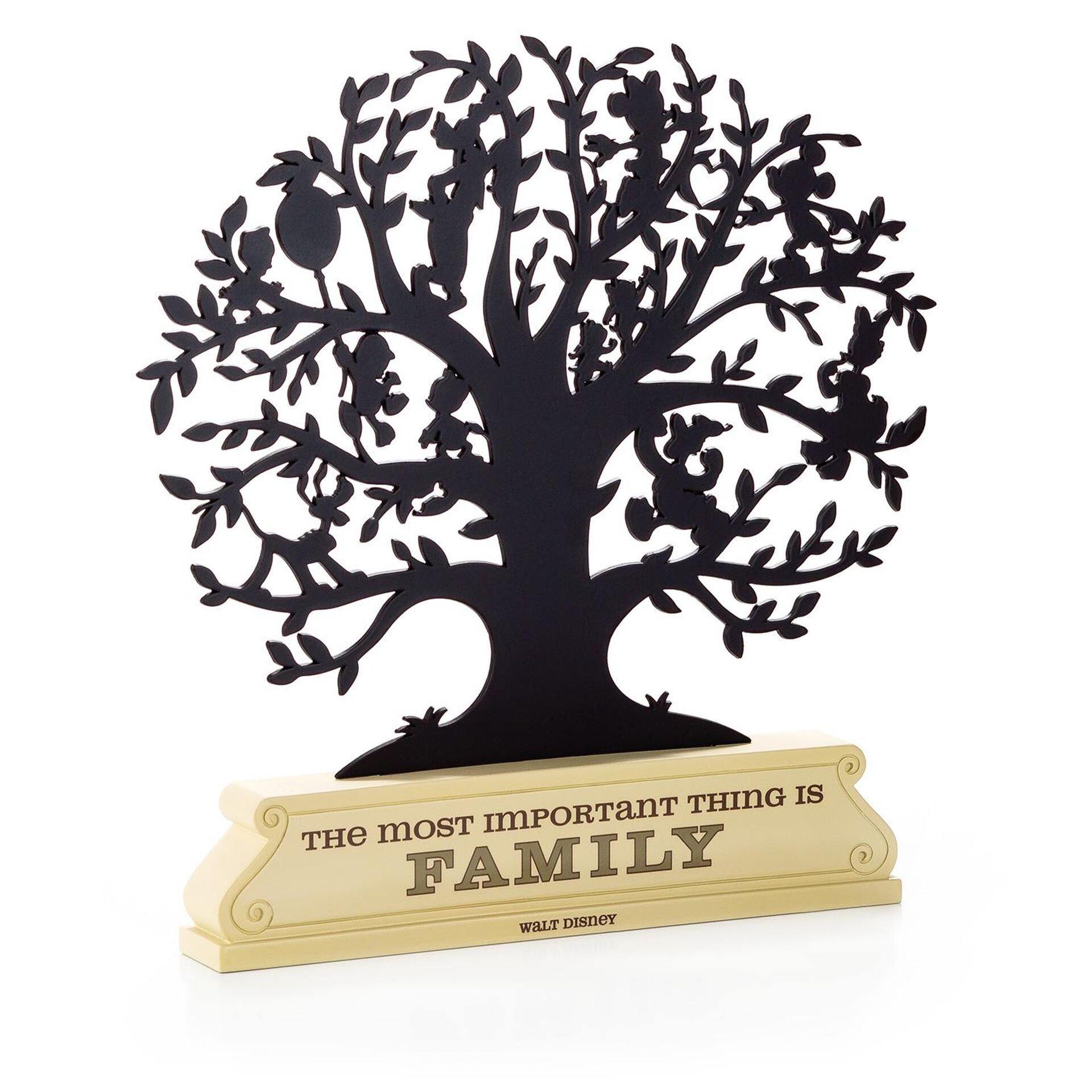 Cut Out Disney Family Tree Sihlouette