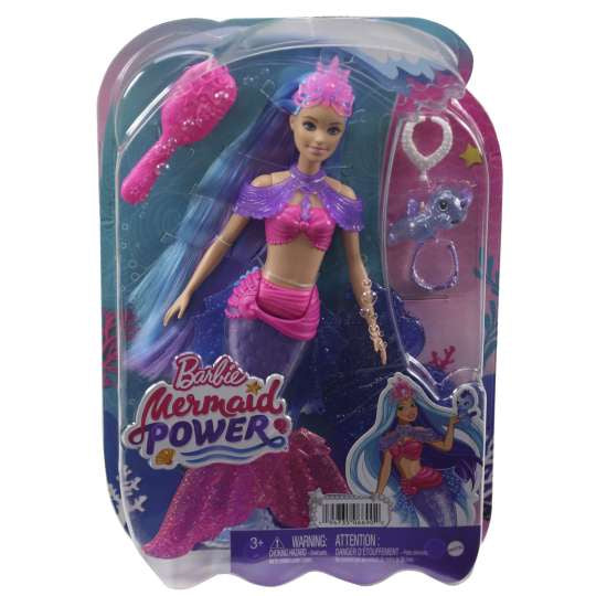 Mermaid Barbie "Malibu" Doll With Pet And Accessories