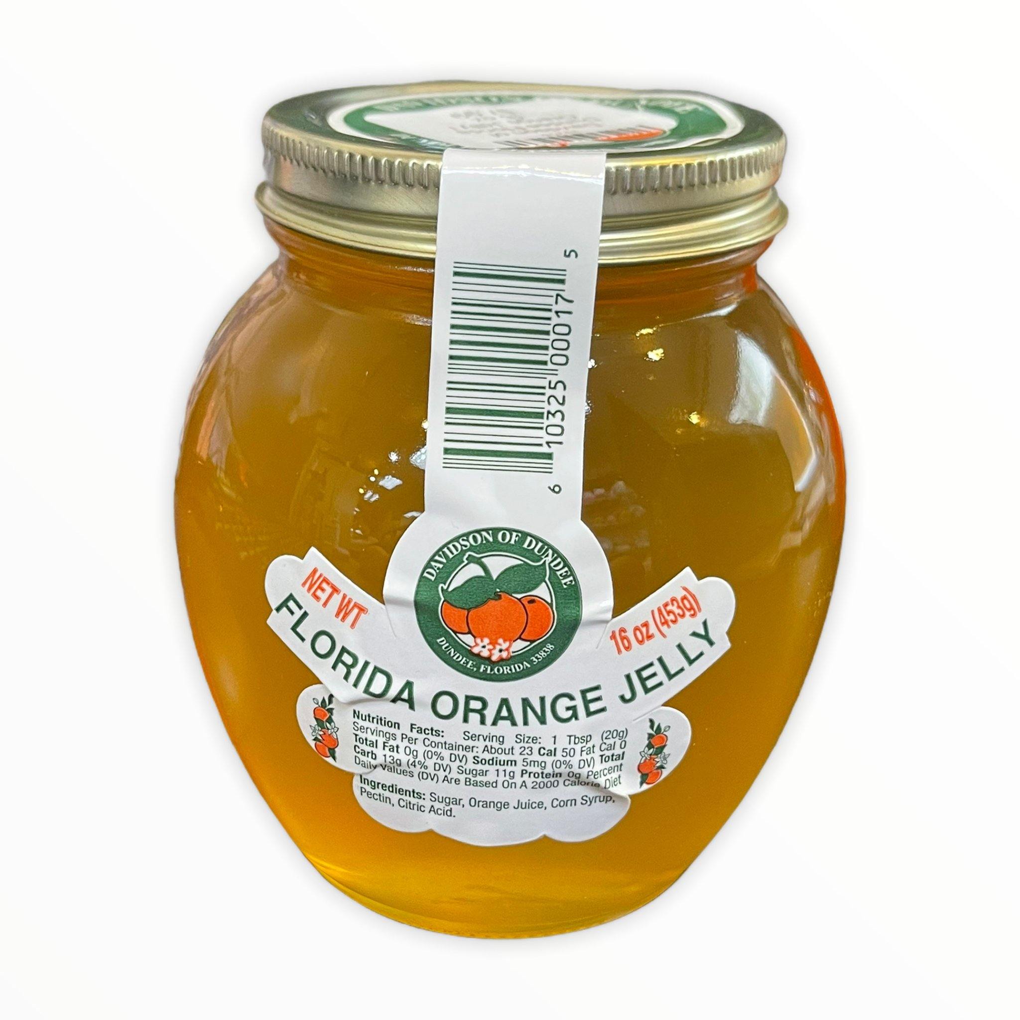 Davidson of Dundee Florida Orange Jelly 16Oz ( 5 Pack )