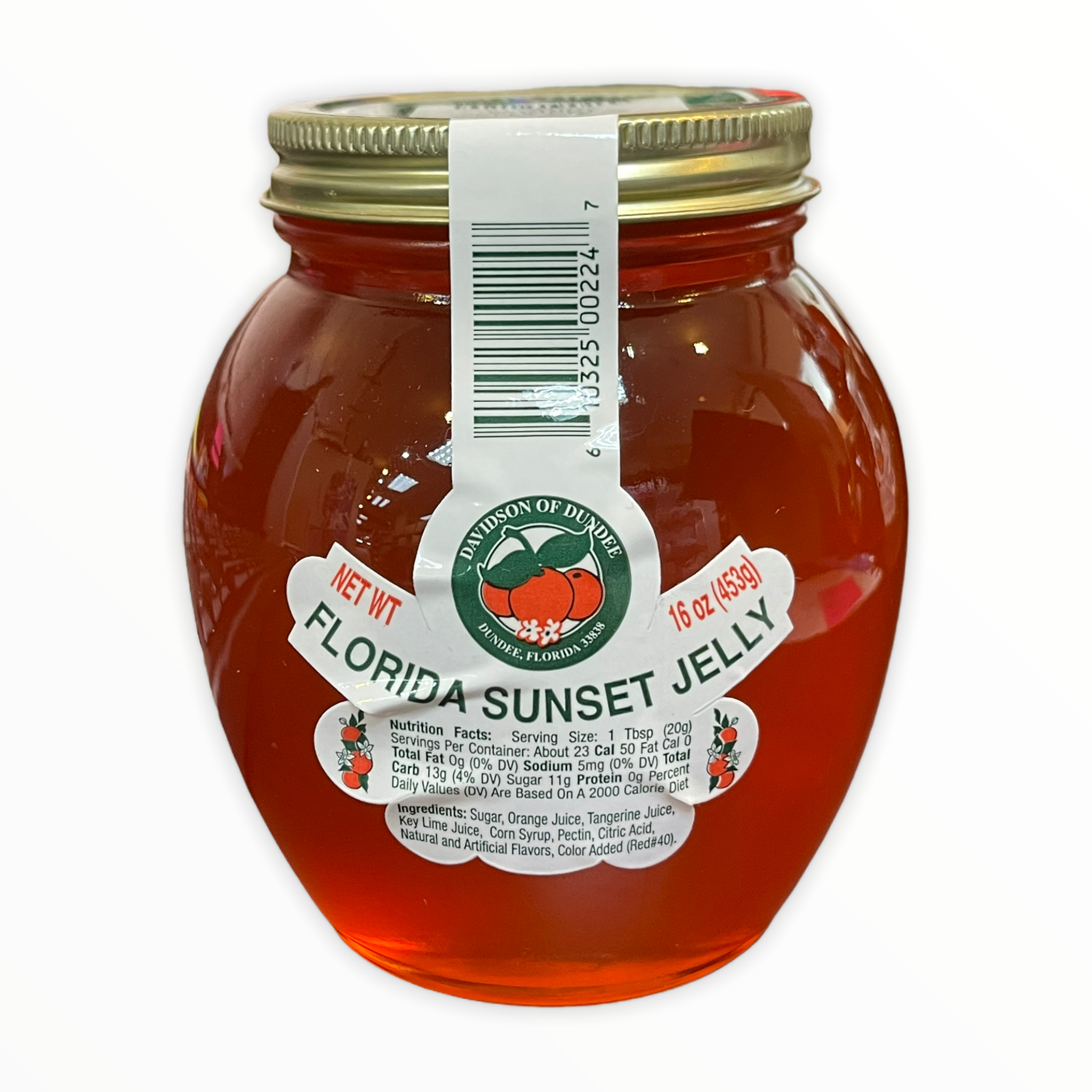 Davidson of Dundee Florida Sunset Jelly 16oz ( 5 Pack )