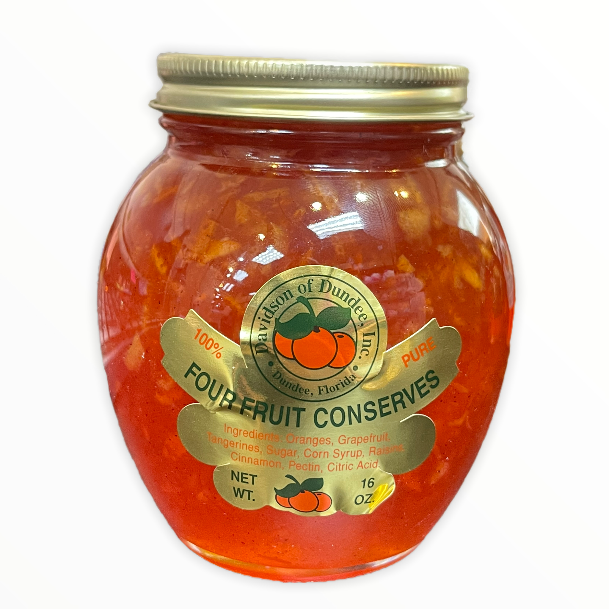 Davidson of Dundee Four Fruit Conserves 16 oz (5 Pack)