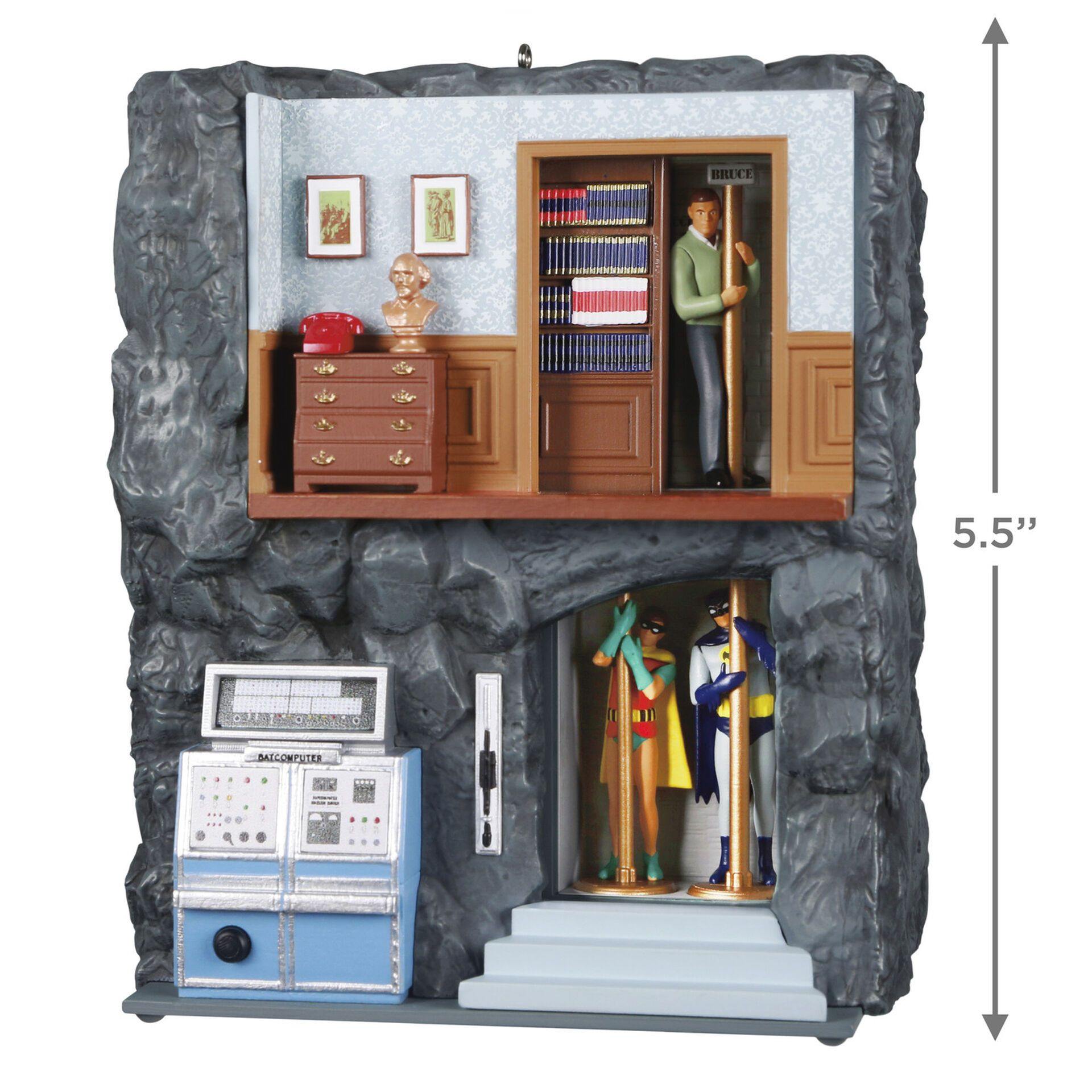 DC Comics™ Batman™ Classic TV Series To The Batcave Ornament With Light, Sound and Motion