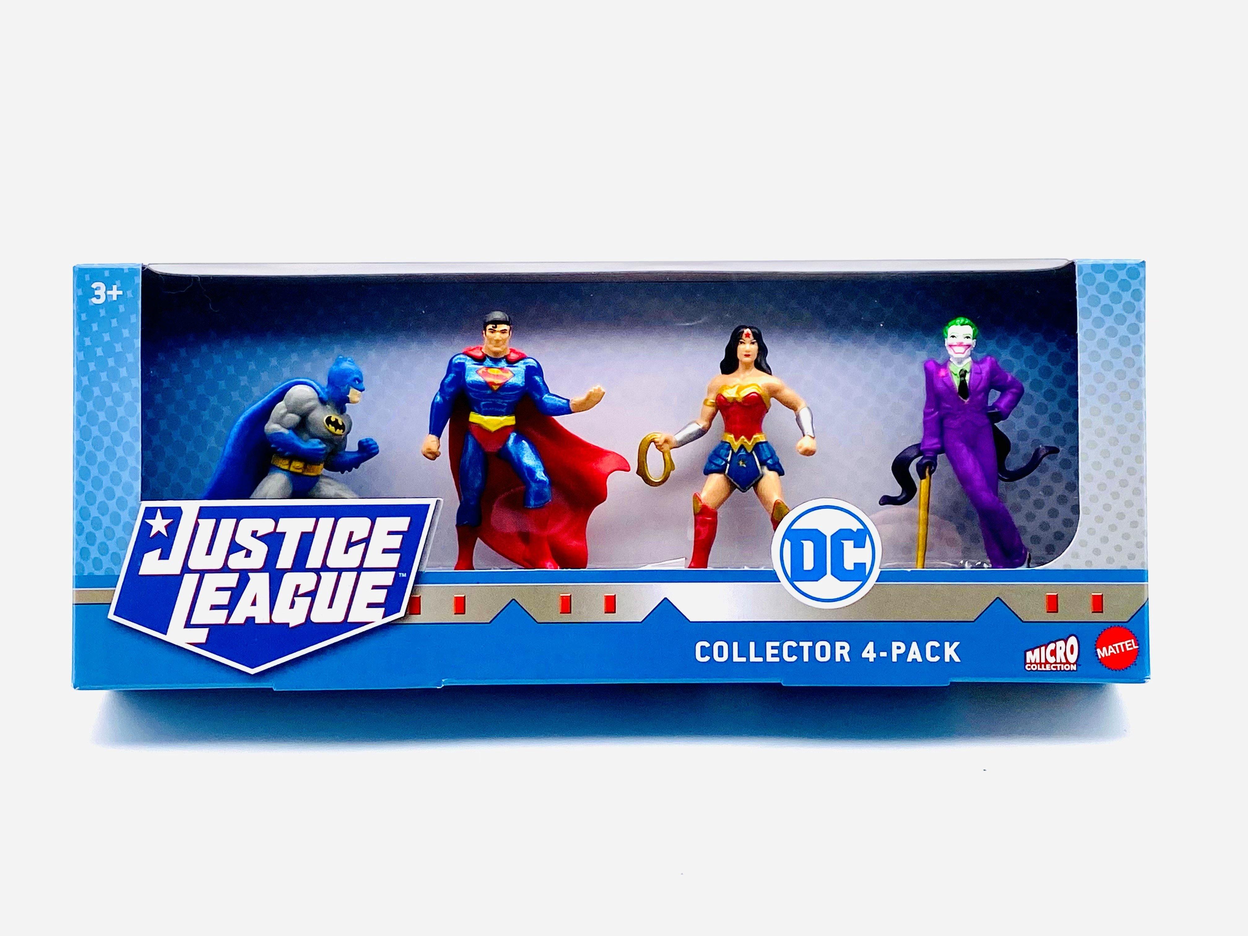 DC Justice League Micro Collection 4-Pack Figures