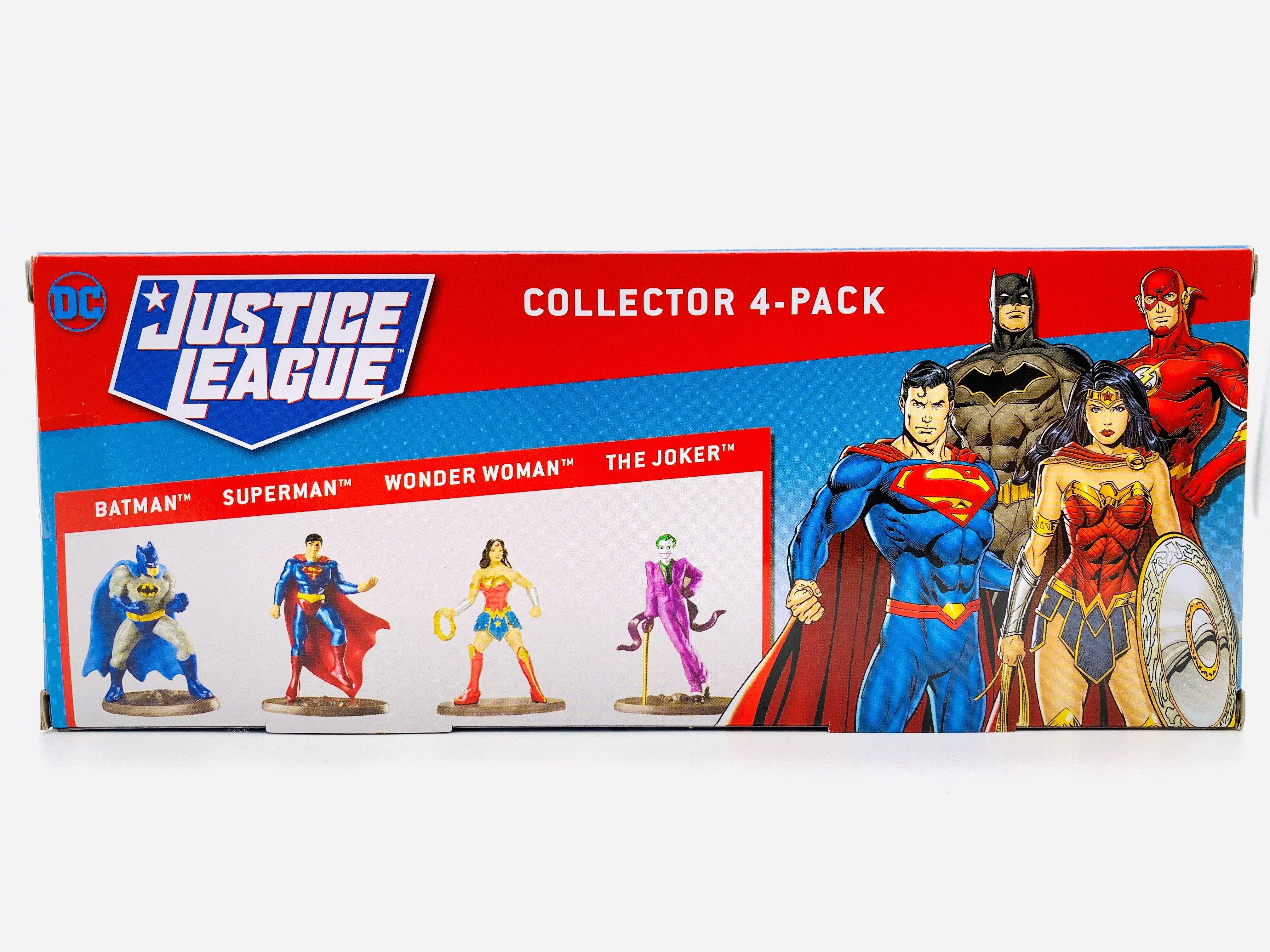 DC Justice League Micro Collection 4-Pack Figures