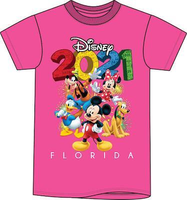 Disney 2021 Mickey Mouse & Friends Toddler Shirt