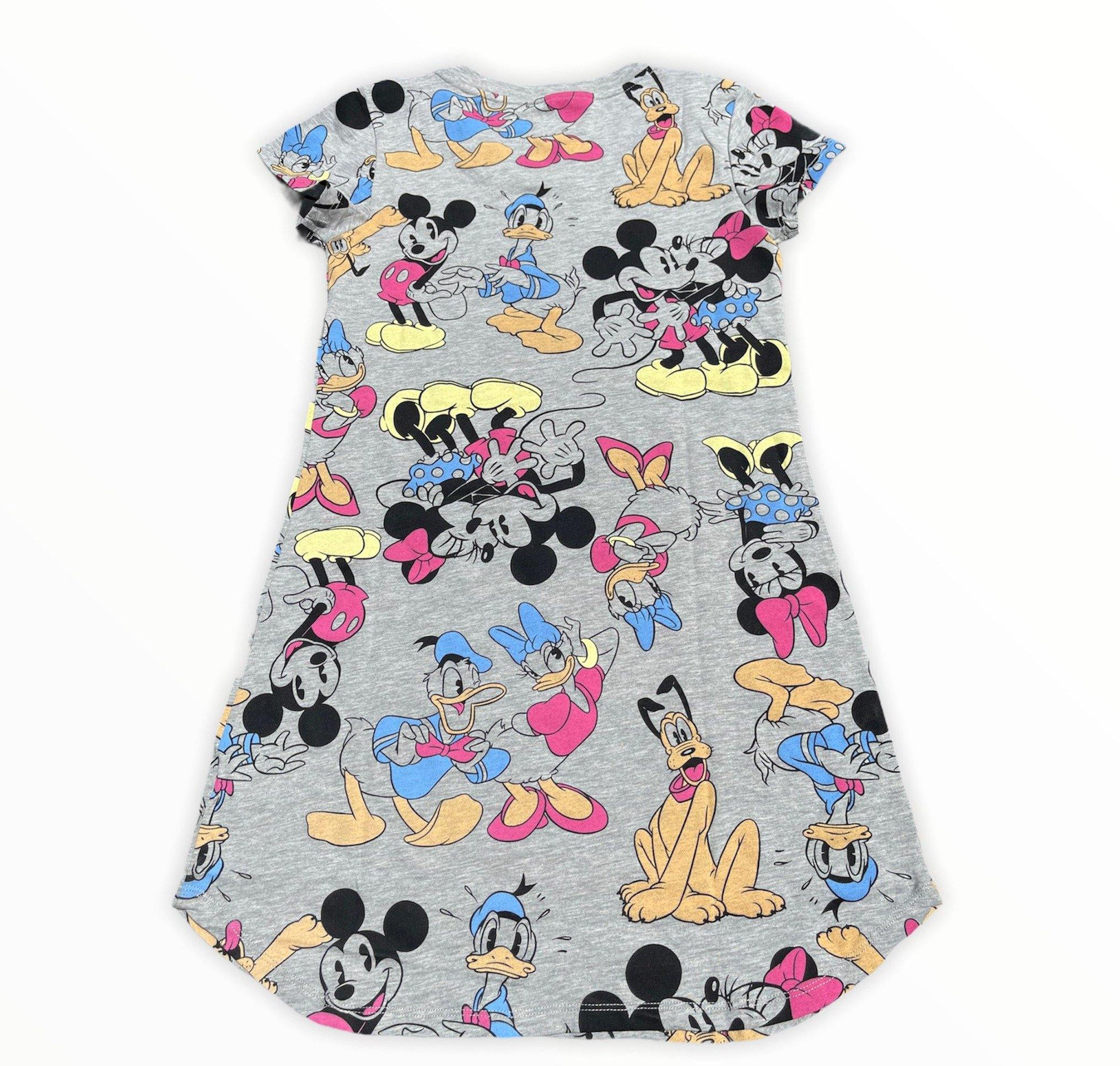 Disney Adult Mickey and Friends Gray Nightgown