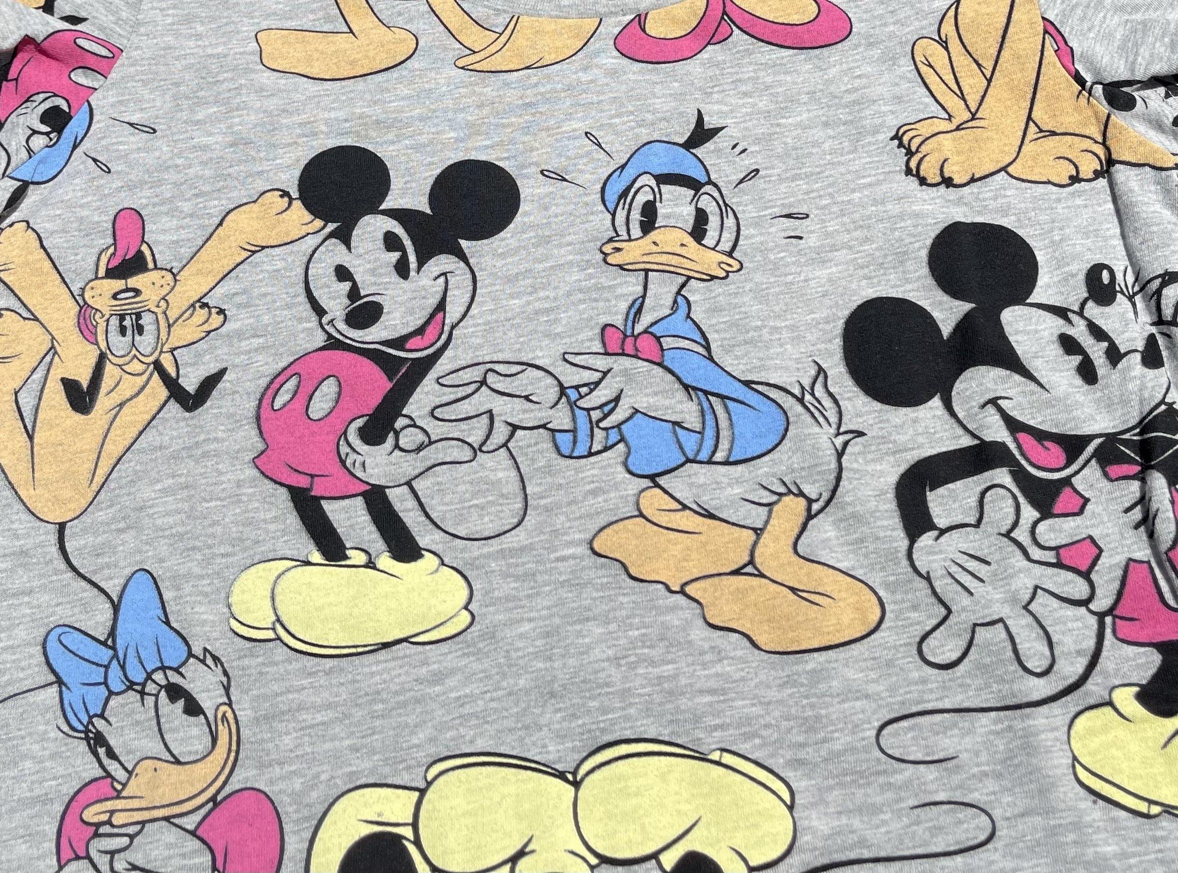 Disney Adult Mickey and Friends Gray Nightgown