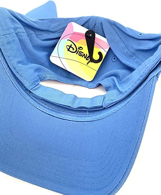 Disney Adult Stitch Baseball Hat 3D Ears Blue