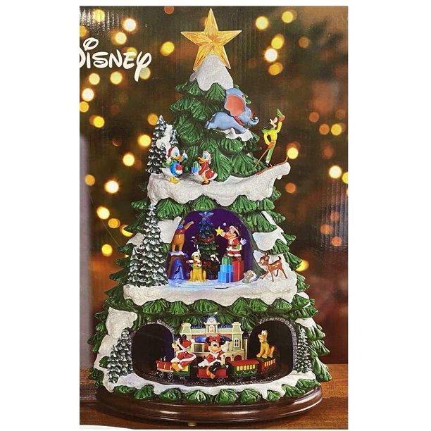 Disney Animated Christmas Tree 17" Inch with 8 Holiday Songs