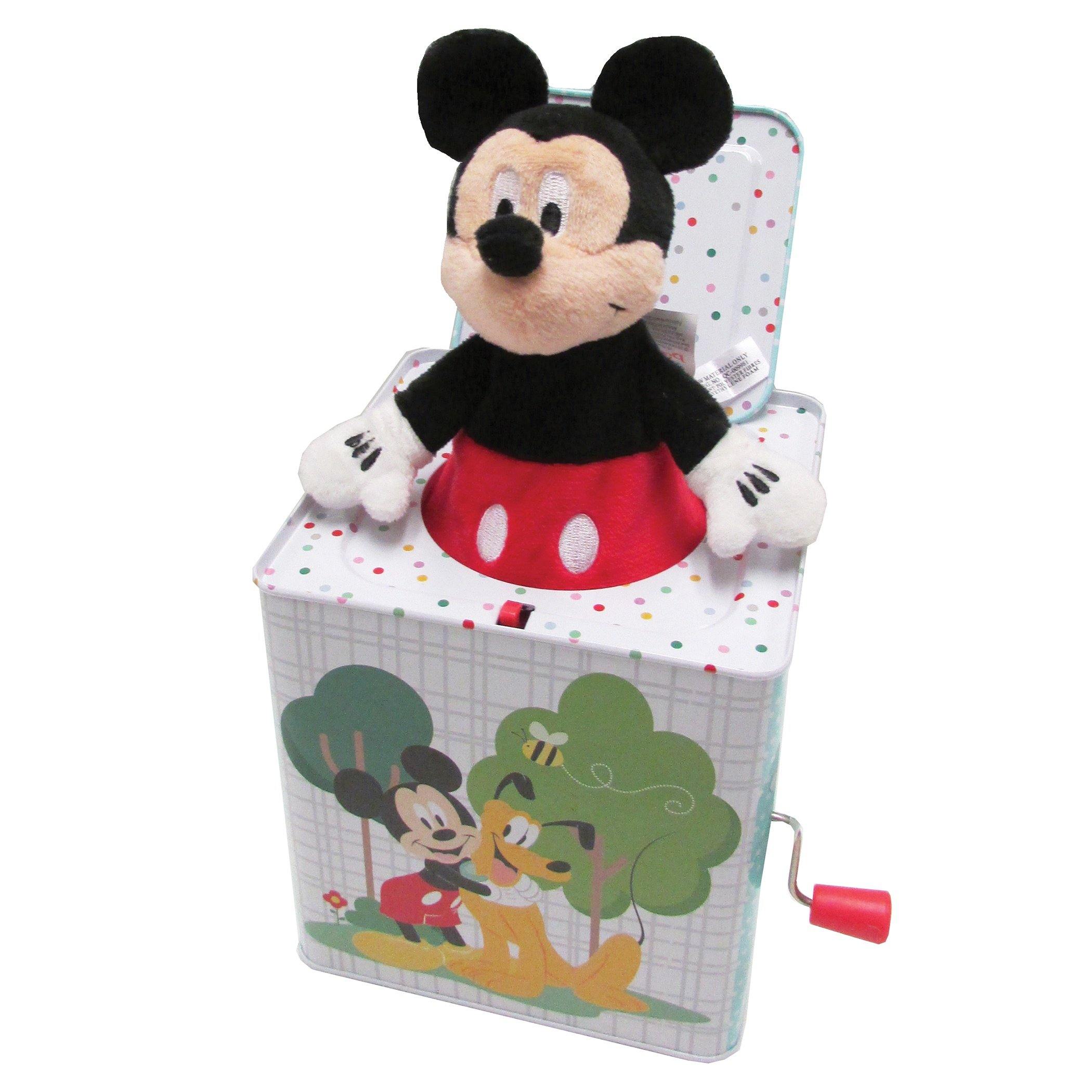 Disney Baby Mickey Mouse Jack-in-The-Box Musical