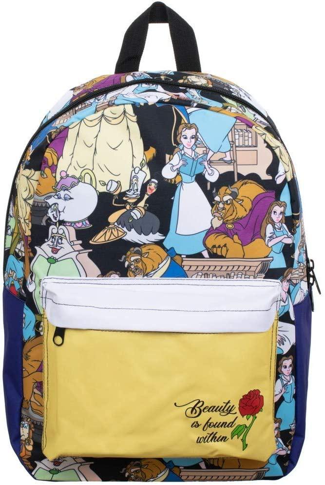Disney Beauty & the Beast Sublimated Backpack