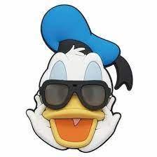 Disney Donald with Sunglasses PVC Soft Touch Magnet