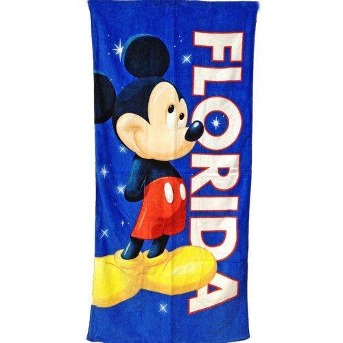 Disney Florida Beach Towel, Mickey Mouse
