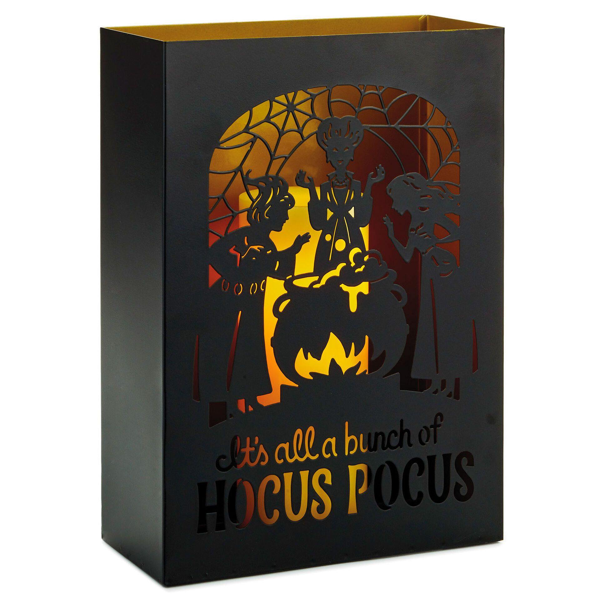 Disney Hocus Pocus Sanderson Sisters Metal Luminary Lantern