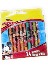 Disney JR. Mickey 24 Crayons