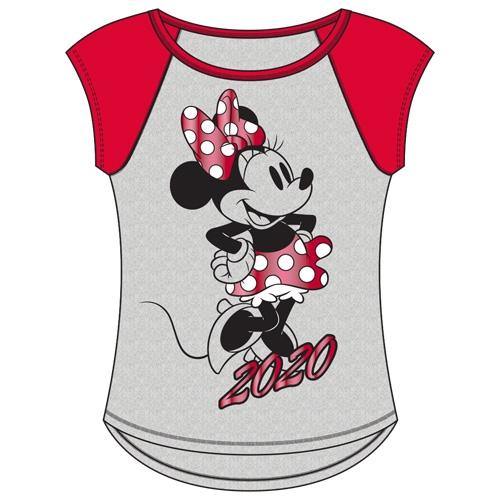 Disney Junior Cap Sleeve 2020 Minnie Dots Fashion Top