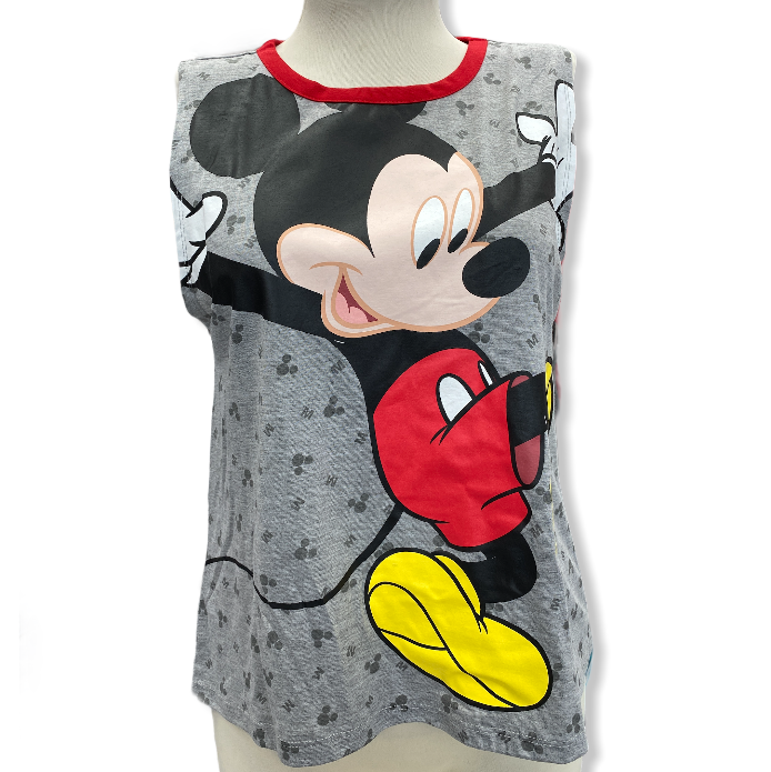 Disney Junior Mickey Mouse Alpha Tank Gray