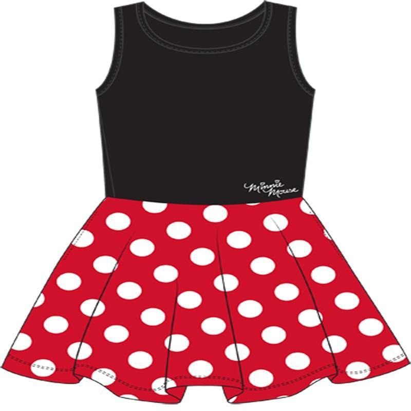 Disney Junior Tank Dress Minnie Mouse Polka Dots