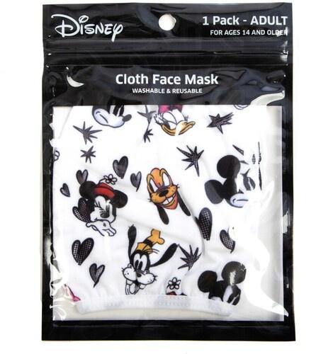 Disney Mickey & Friends Adult Size Adjustable Face Cover