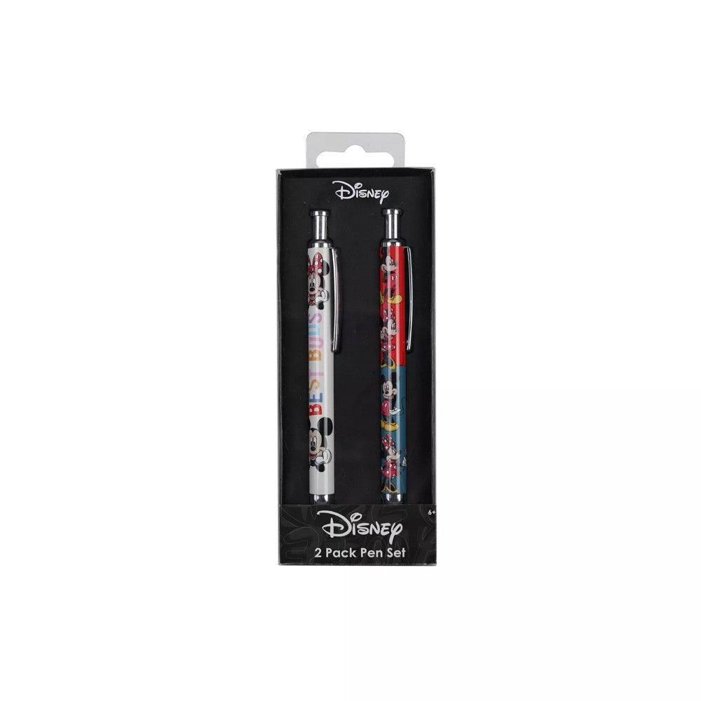 Disney Mickey & Minnie 2pk Pen Set