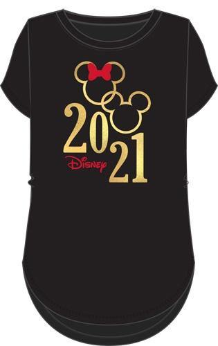Disney Mickey and Minnie Mouse 2021 Juniors Fashion Top