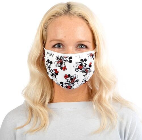 Disney Mickey & Minnie Mouse Adult Size Adjustable Face Cover