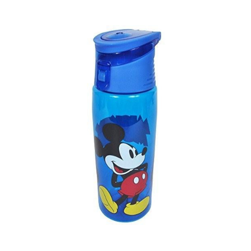Disney Mickey Mouse Blue Flip Top Water Bottle 25oz