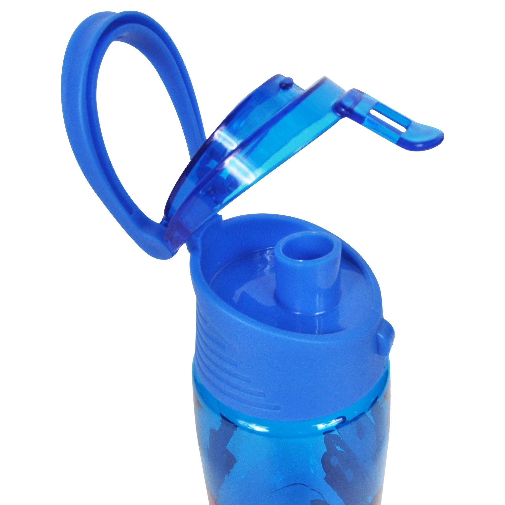 Disney Mickey Mouse Blue Flip Top Water Bottle 25oz